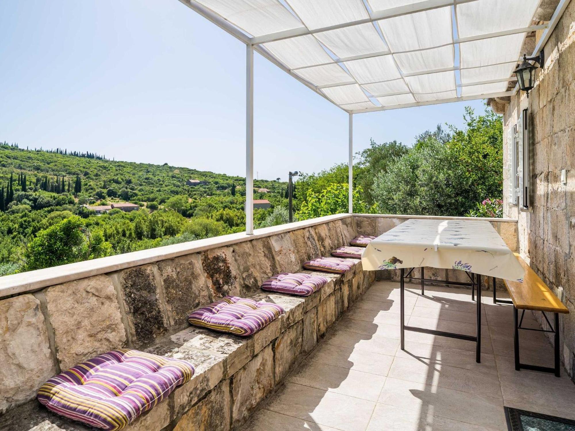 House Ko An-Four Bedroom Villa With Terrace And Swimming Pool Gruda Exterior photo