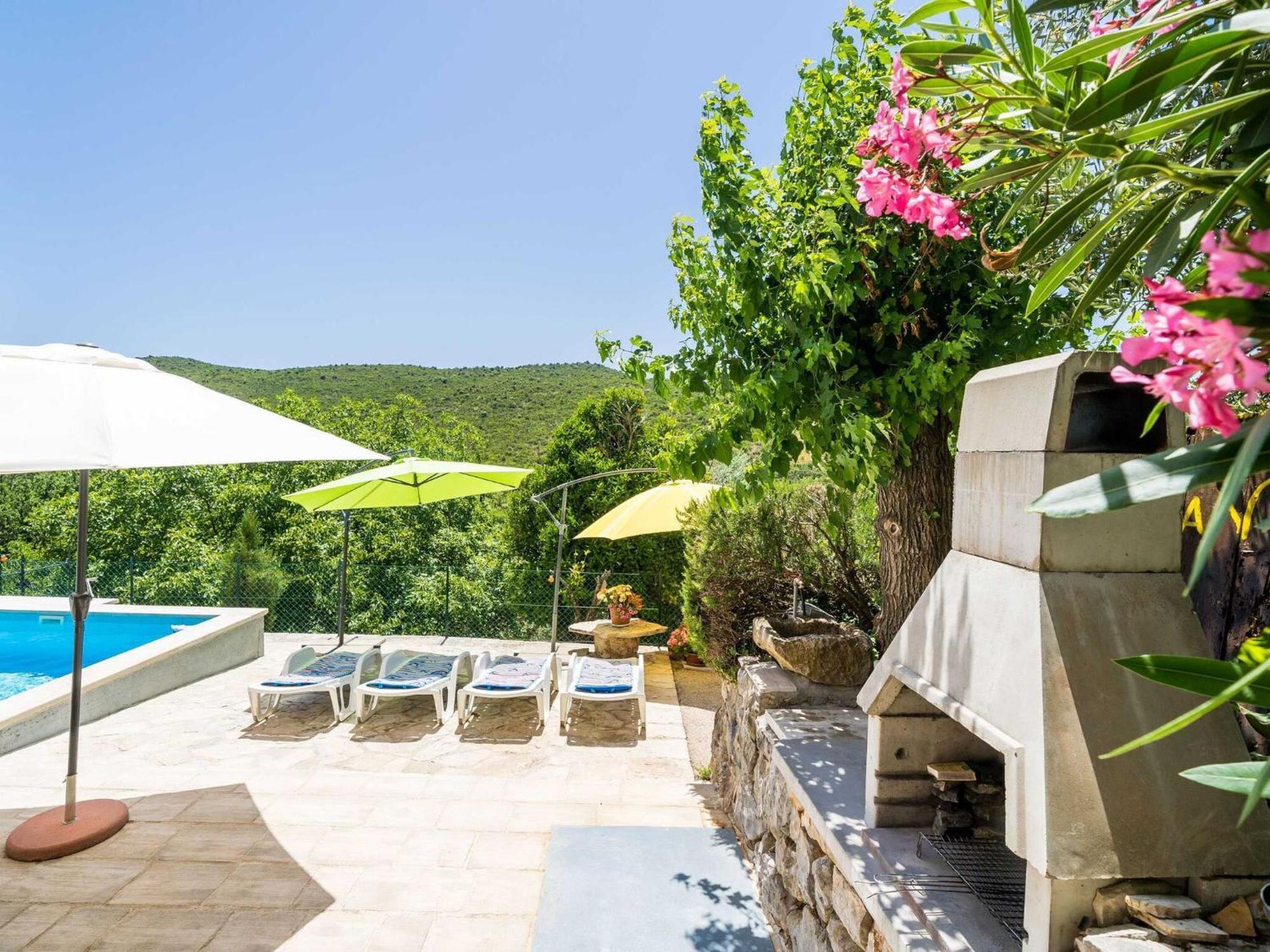 House Ko An-Four Bedroom Villa With Terrace And Swimming Pool Gruda Exterior photo
